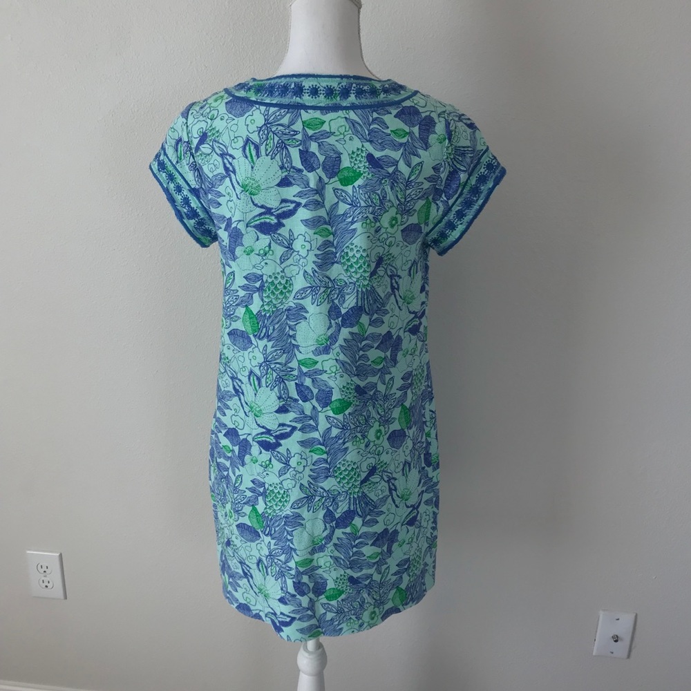 Vineyard Vines Cordia Floral Tunic Dress Size 4 - Picture 2 of 8